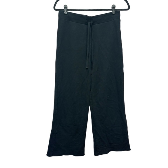Carbon38 Straight Leg Sweatpants French Terry Organic Cotton Sweatpants BLK XS - Picture 3 of 12